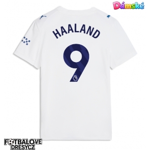 Manchester City Erling Haaland #9 Dámské Alternativní Dres 2026-27 Krátký Rukáv